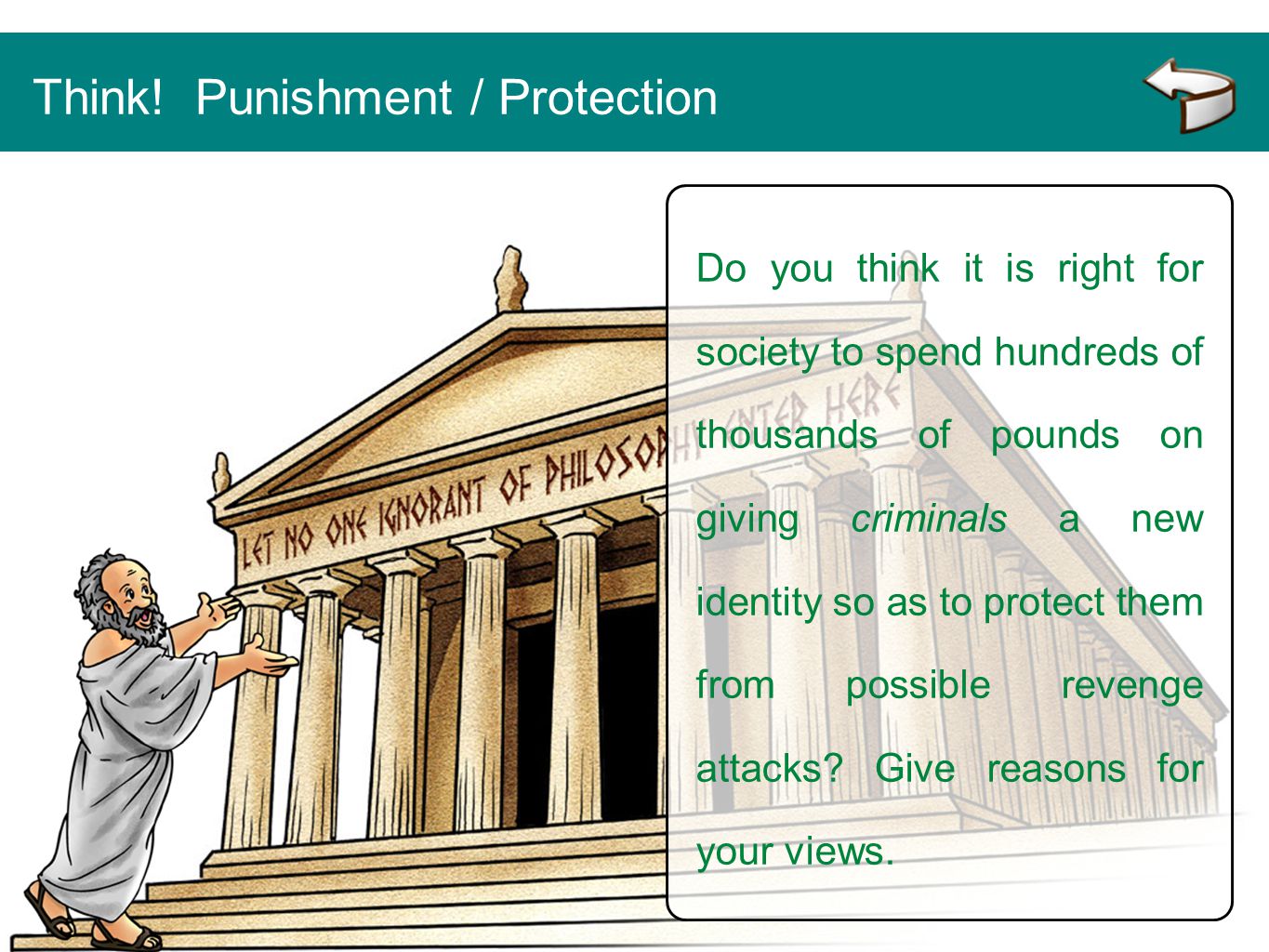 Societal protection punishment